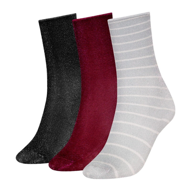 Tommy Hilfiger dámské ponožky 3pack
