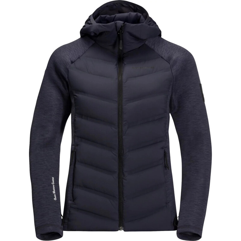 Tmavě modrá dámská sportovní bunda Jack Wolfskin Tasman Jkt W