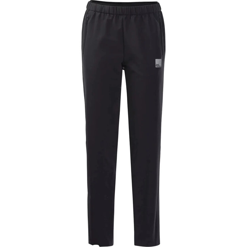 Černé dámské zateplené cyklistické kalhoty Jack Wolfskin Bike Commute 109448123