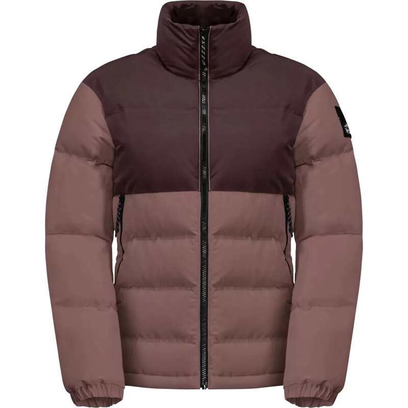 Hnědá dámská zimní prošívaná bunda Jack Wolfskin Alex Down Jkt W