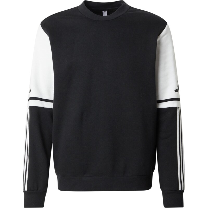 ADIDAS PERFORMANCE Sportovní mikina 'SQ25' černá / bílá