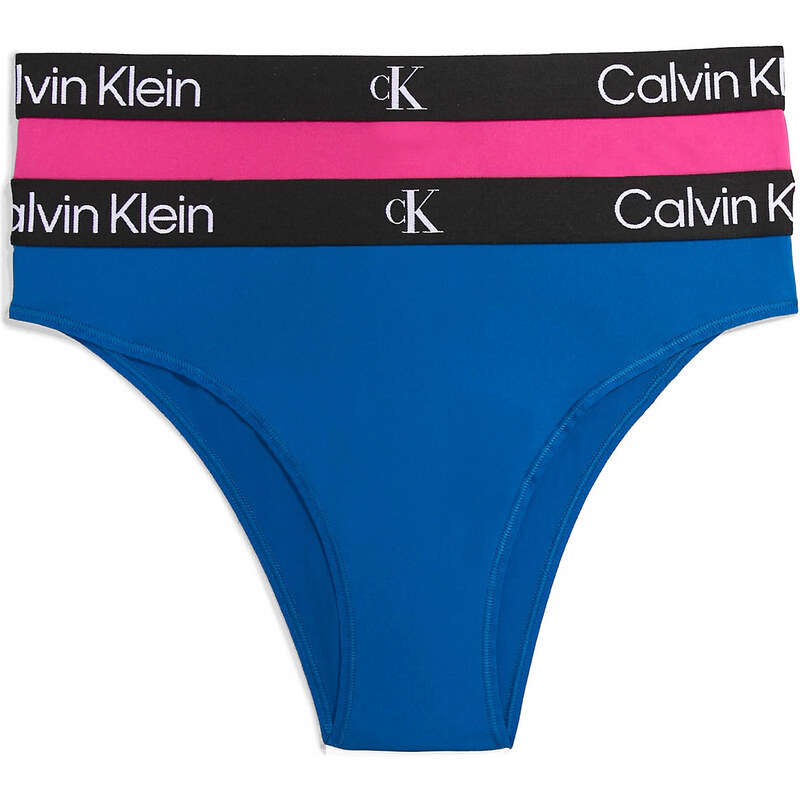 Dámské brazilky Micro 1996 2Pack QD5037E-C0Z - Calvin Klein 104153711