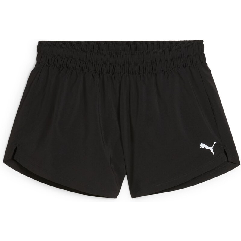 PUMA Sportovní kalhoty Tad Essential 3 černá / bílá 105473812