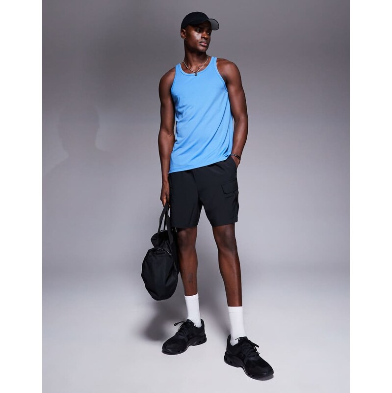 4505 Icon 7 inch quick dry training cargo shorts with zip
