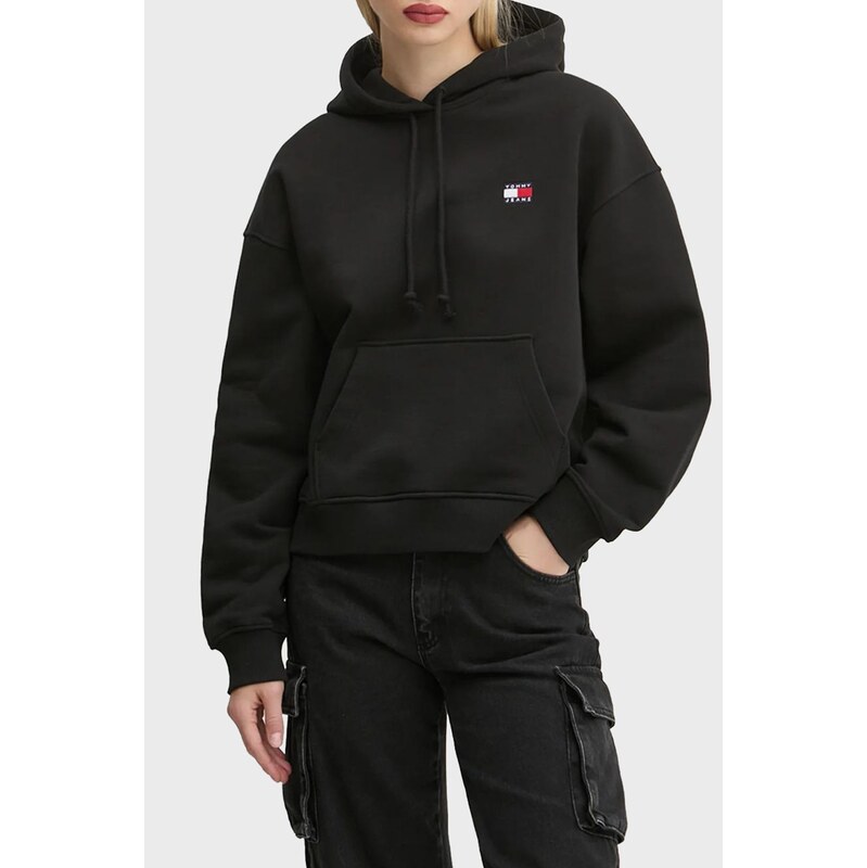 Tommy Hilfiger Tommy Jeans 100% Cotton Relaxed Fit Hooded Sweat SWEAT