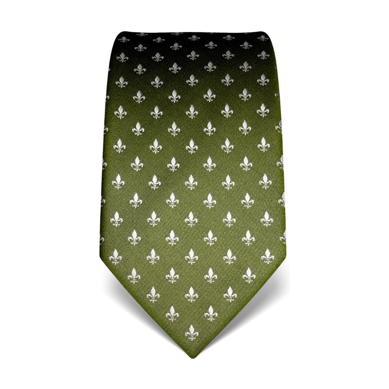 Lilie zelená kravata Vincenzo Boretti 21922