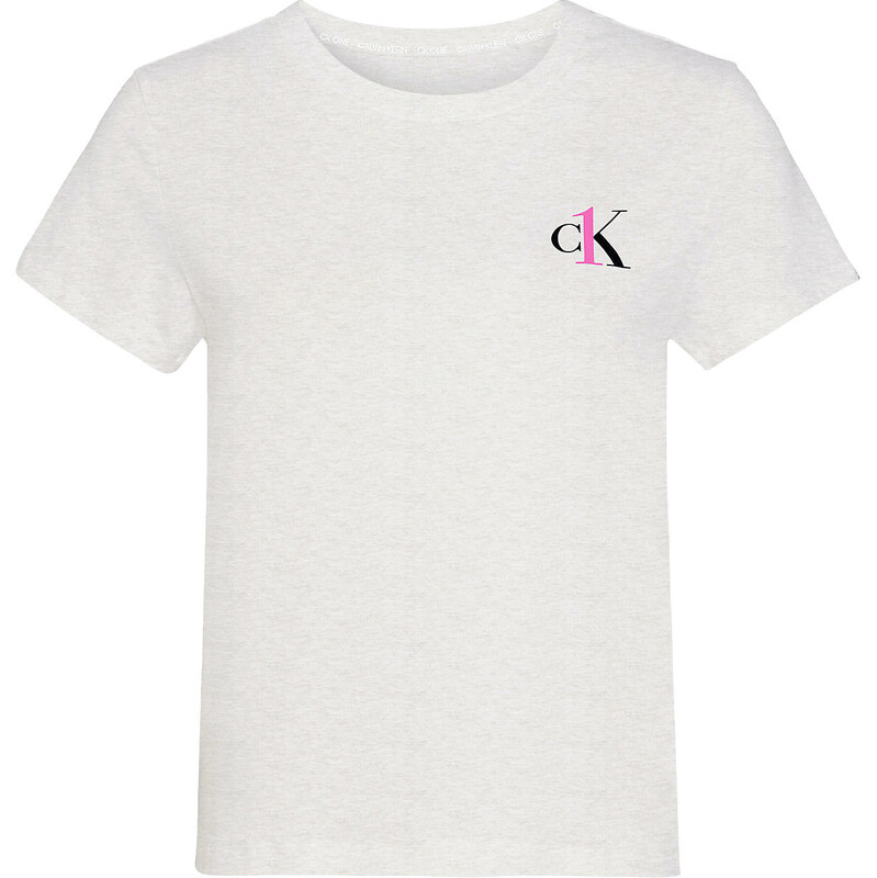 Dámské Tričko s krátkým rukávem QS6356E-GGE - Calvin Klein