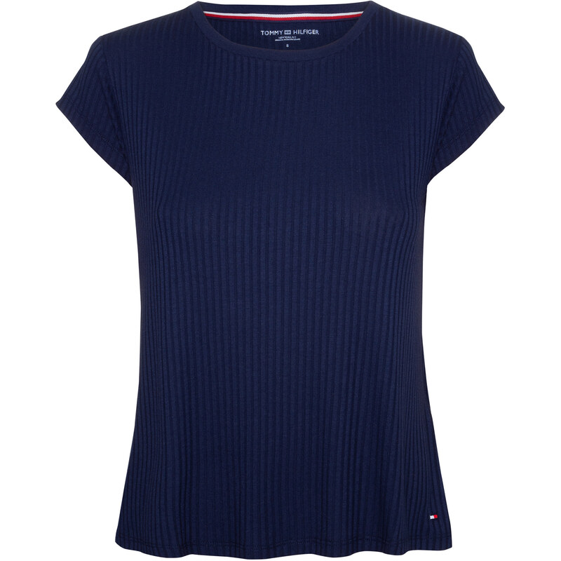 Dámské Tričko s krátkým rukávem UW0UW00670 - Tommy Hilfiger