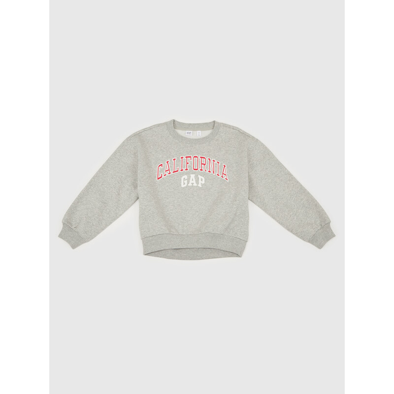 GAP Dívčí Dětská oversize mikina s logem 645497-06