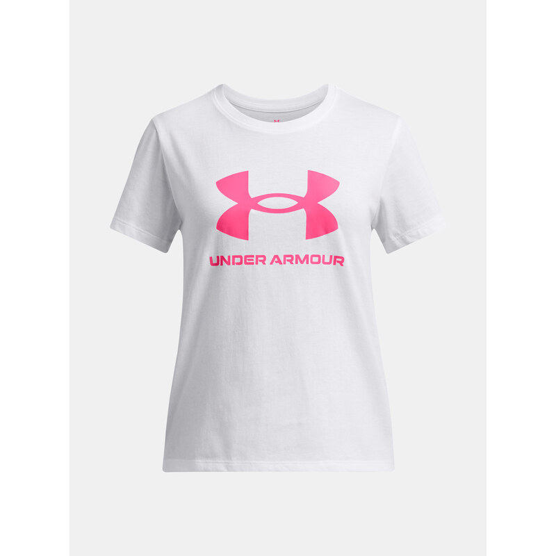 Dívčí tričko Under Armour UA BIG LOGO SS - Holky