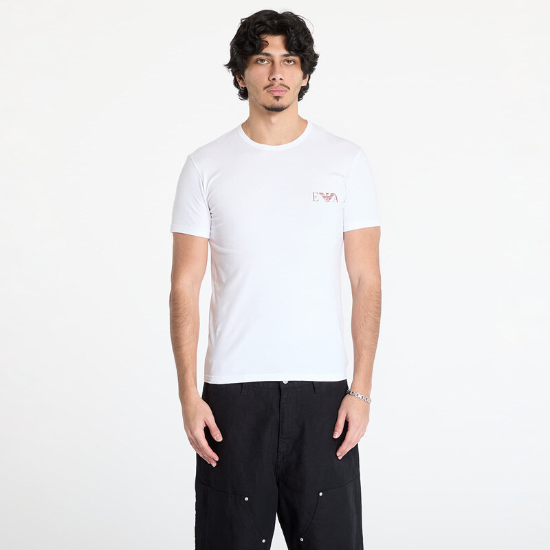 Tričko EA7 Emporio Armani 2-Pack Crew Neck T-Shirt White/ Black