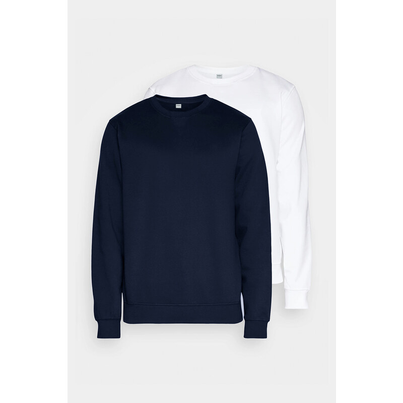 Mikina 2-kusy – Modrá, Bílá