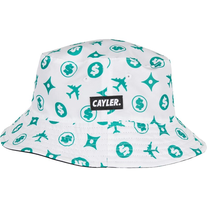 Cayler & Sons Klobouk nefritová / černá / bílá