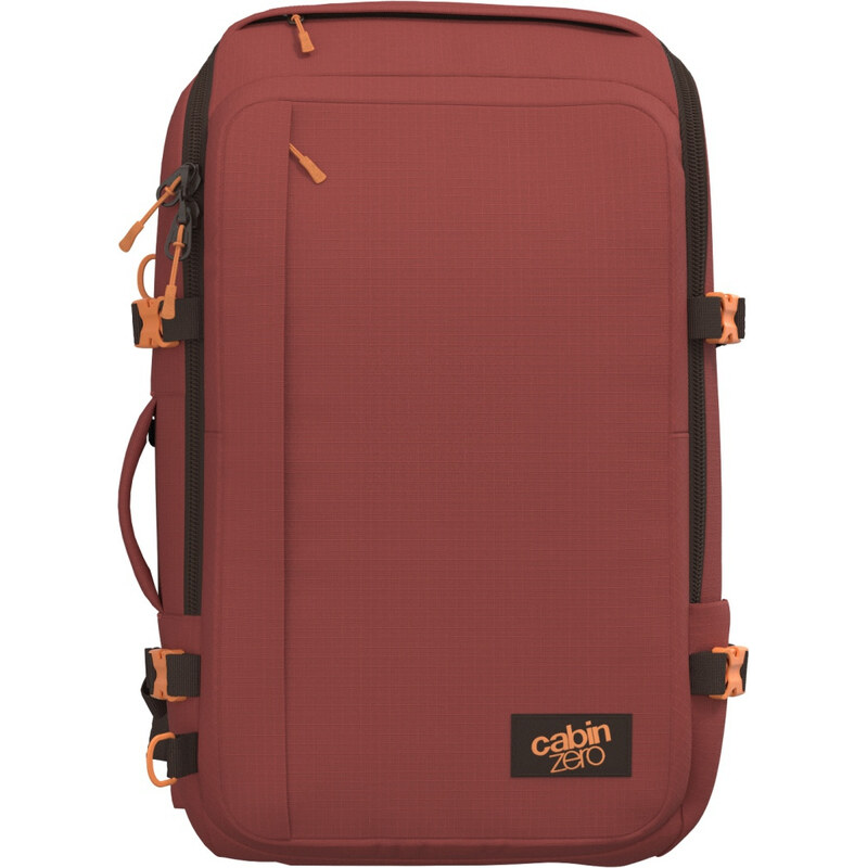 CabinZero Adventure 42L Sangria red