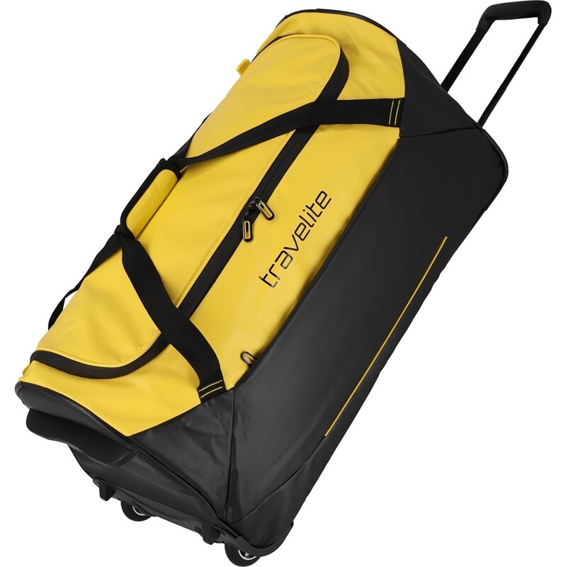 Travelite Basics Trolley Travel Bag Black/yellow