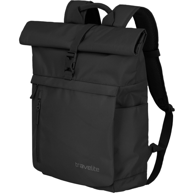 Travelite Basics Roll-up Backpack Black 35l