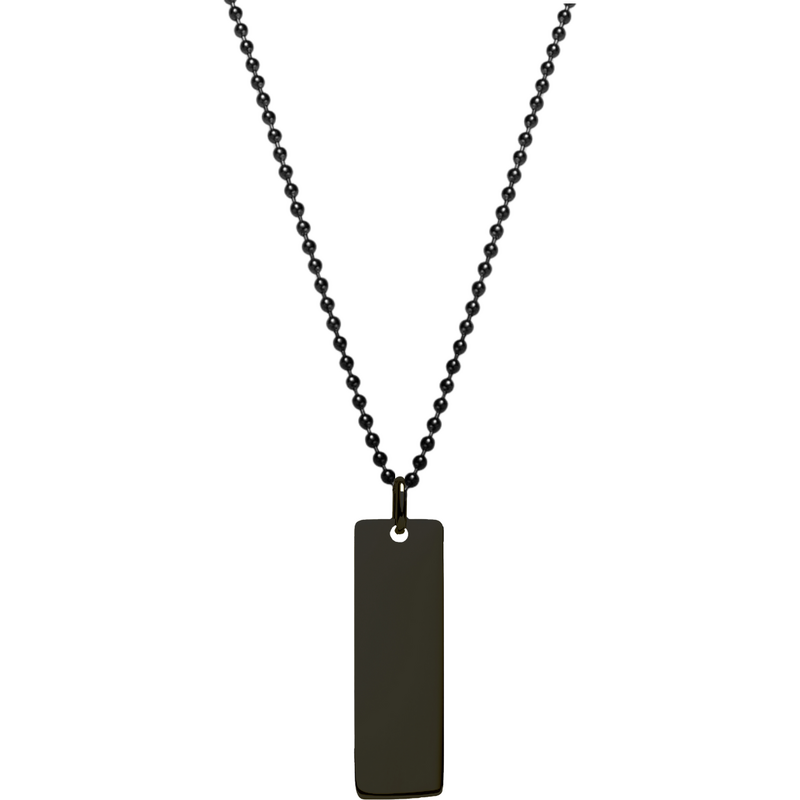 Atreya Personalizovaný šperk Ocelový náhrdelník s gravírováním Flat 115035038