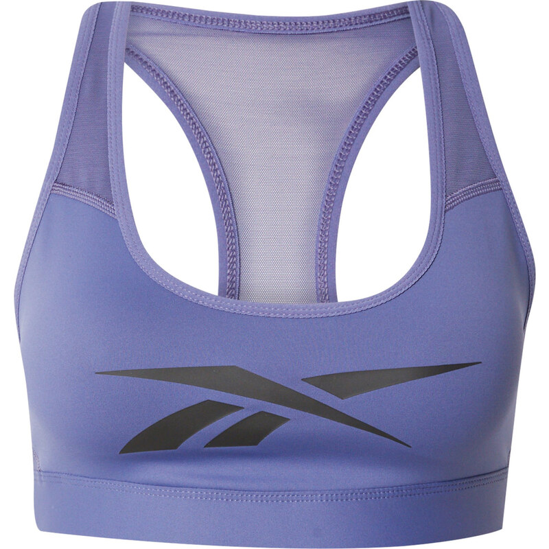 Reebok Sportovní podprsenka LUX VECTOR fialová / černá