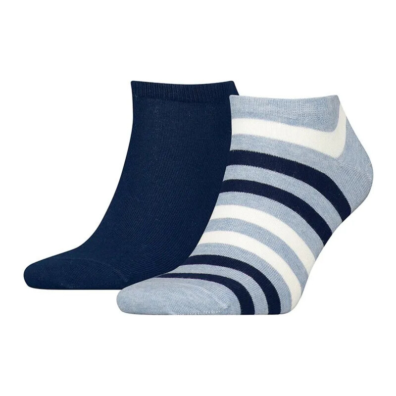 Tommy Hilfiger pánské modré ponožky 2pack