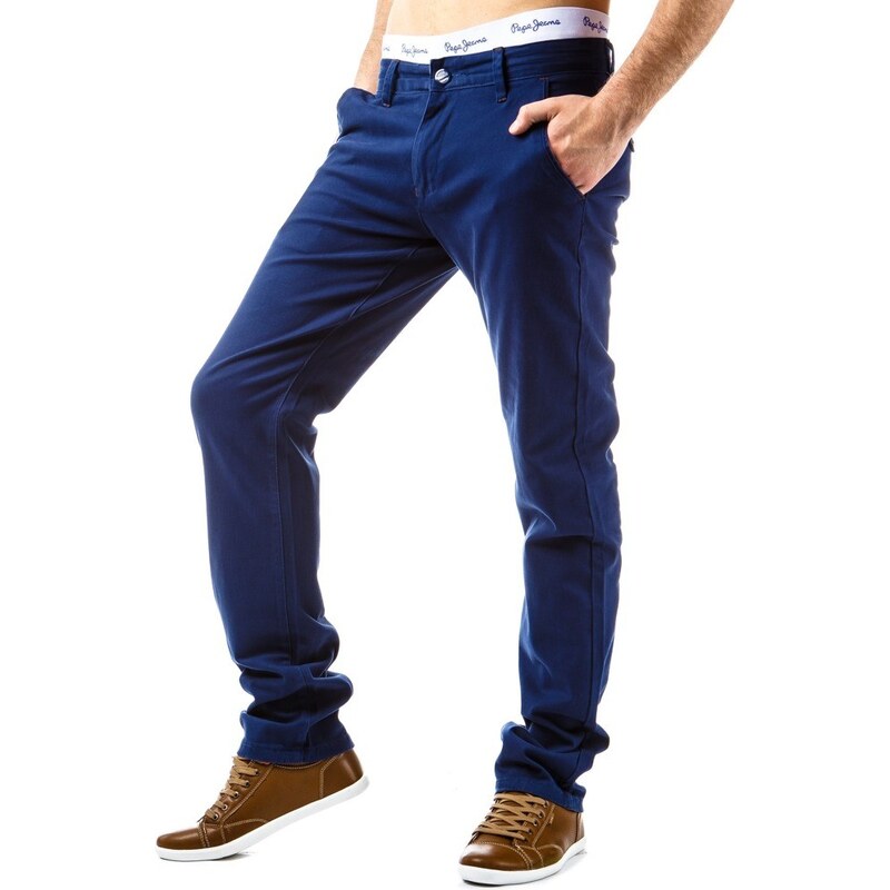 streetIN Pánské kalhoty - modrá Velikost: 30