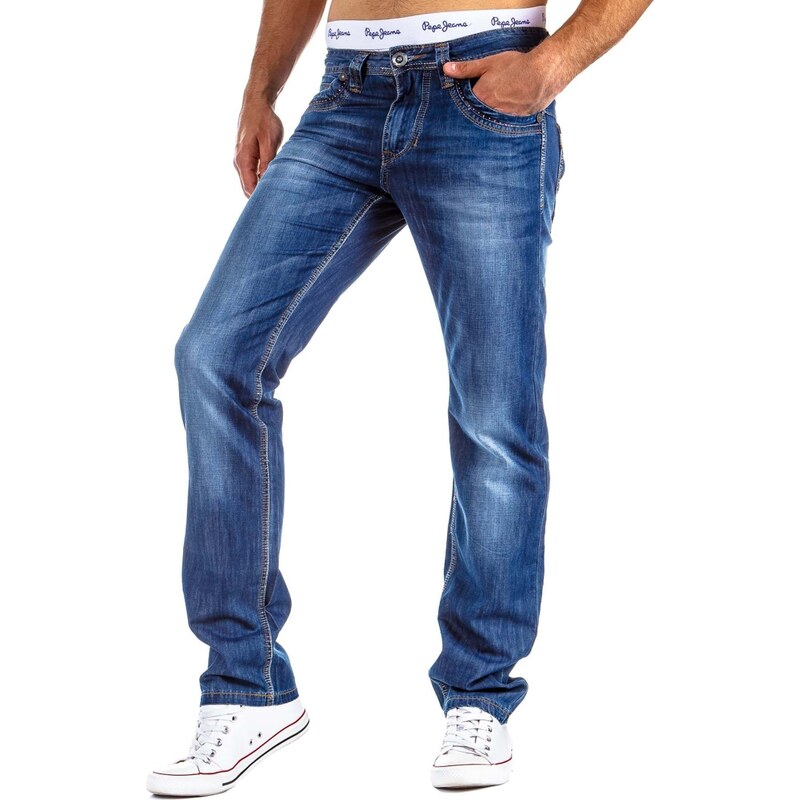 streetIN Pánské kalhoty - modrá Velikost: 31