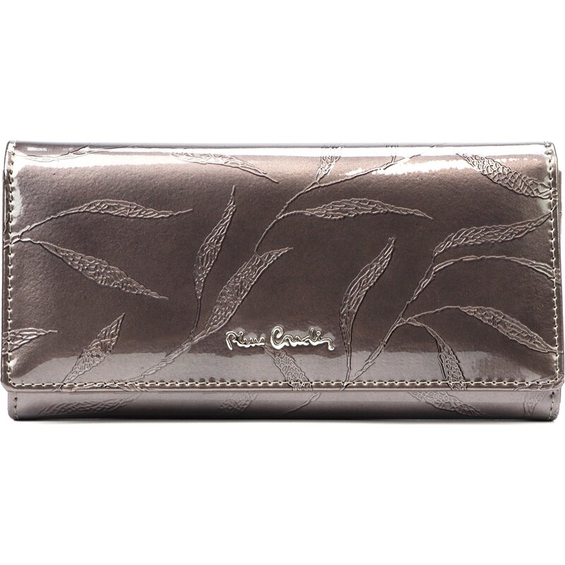 Dámská kožená peněženka Pierre Cardin 02 LEAF 100 šedá 62236400