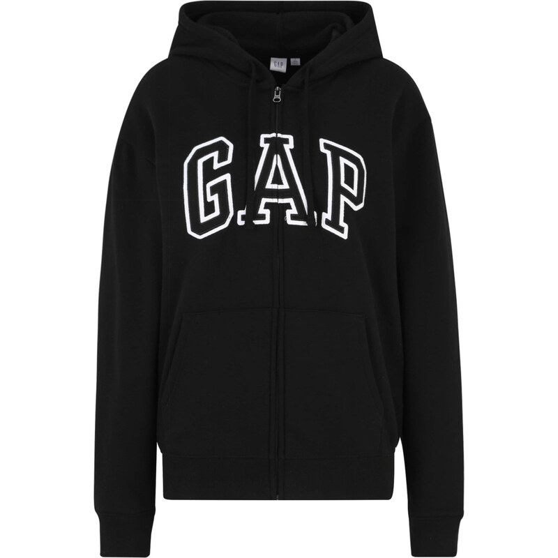 Gap Tall Mikina HERITAGE černá / bílá