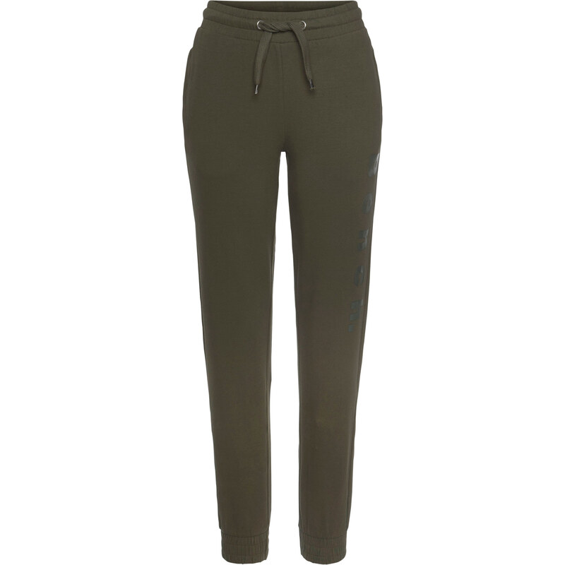 BENCH Kalhoty khaki / černá