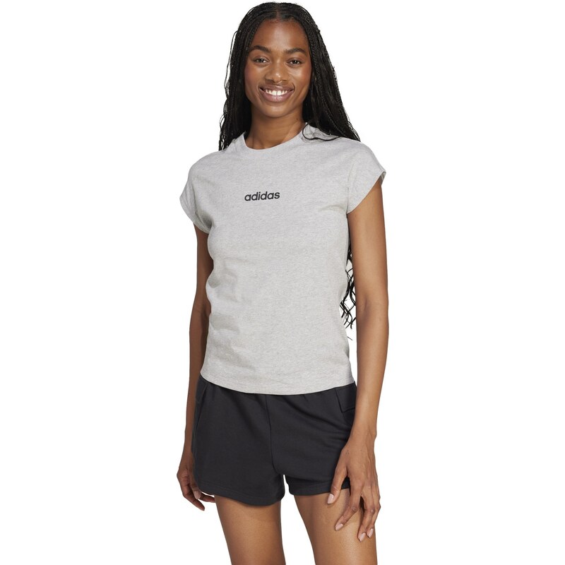 adidas Performance adidas Essentials Linear Cotton T-Shirt MGREYH 104231198