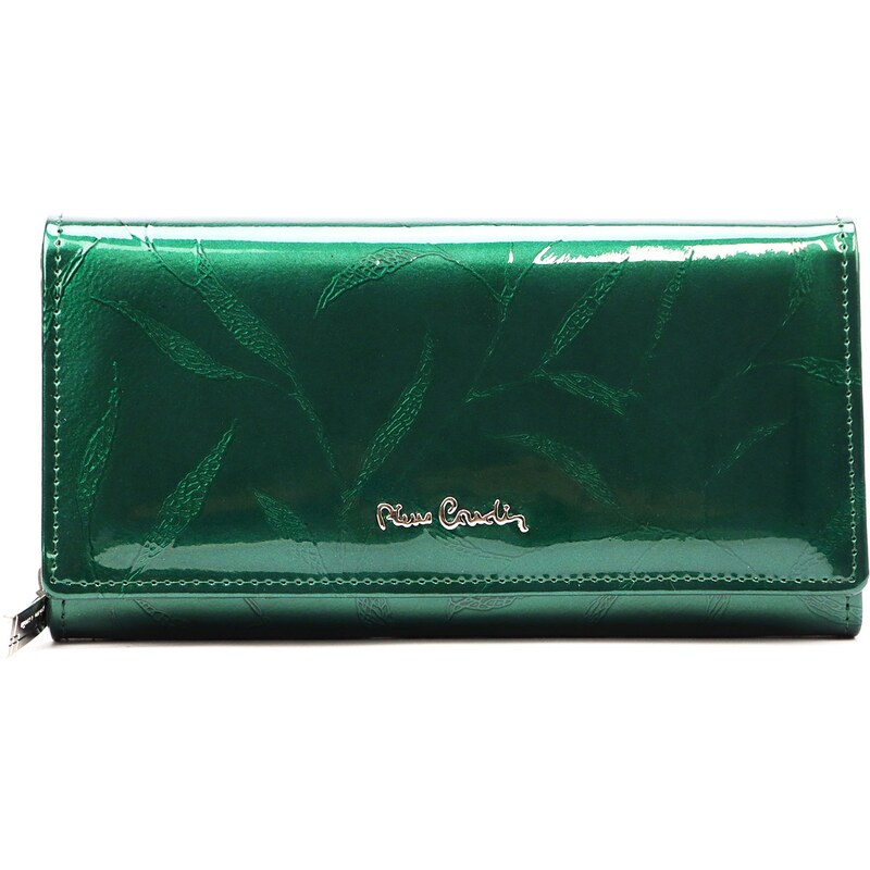 Dámská kožená peněženka Pierre Cardin 02 LEAF 106 zelená