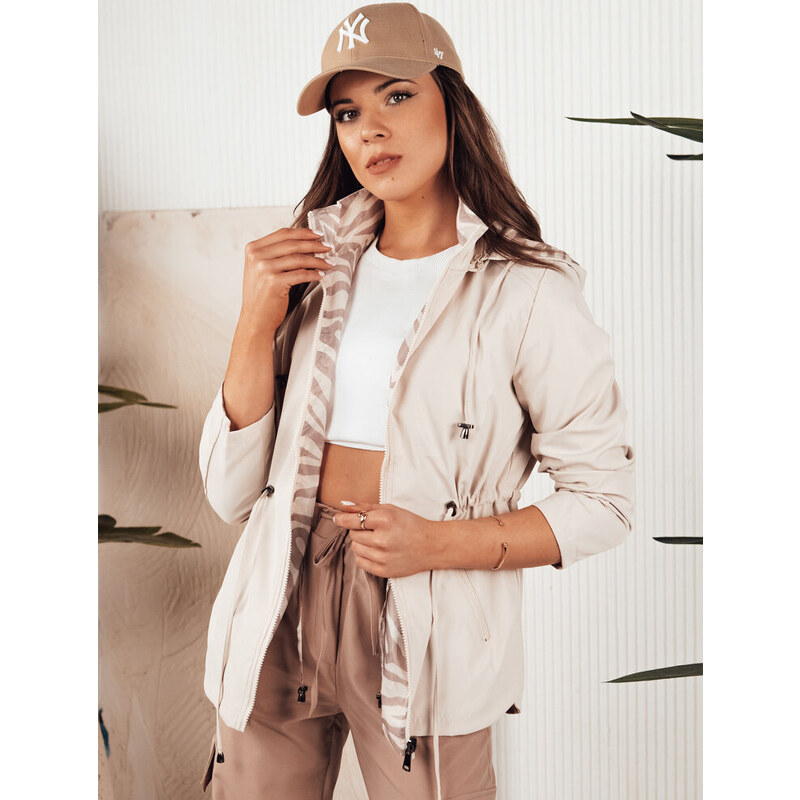 BASIC Béžová oboustranná parka CORMIS TY4268
