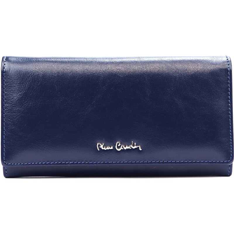 Dámská kožená peněženka Pierre Cardin 06 ITALY 102 modrá 104238596