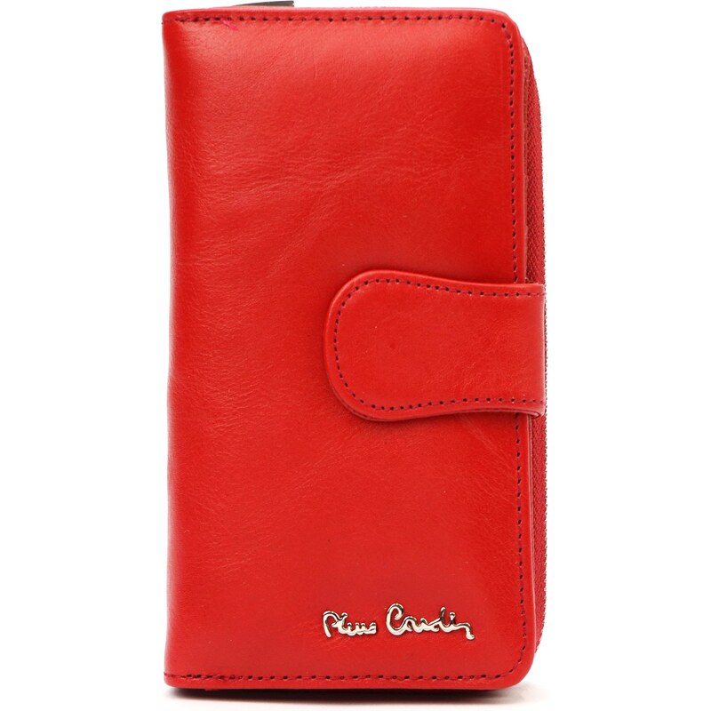 Dámská kožená peněženka Pierre Cardin 06 ITALY 116 červená 104238599