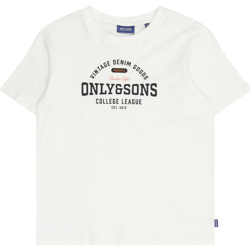 Only & Sons Junior Tričko OSJLENNY červená / černá / bílá