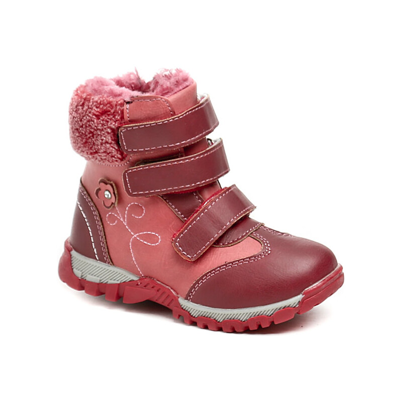 Magnus 46-0217-X1 červené dětské zimní boty