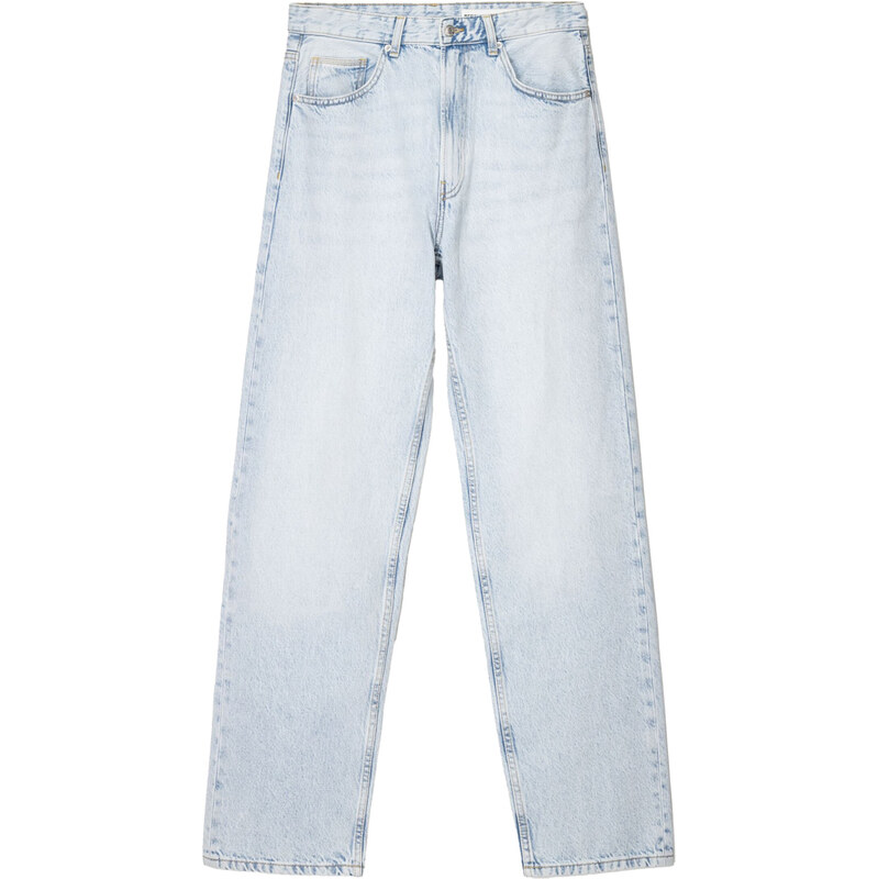 Bershka Džíny 90´S modrá džínovina