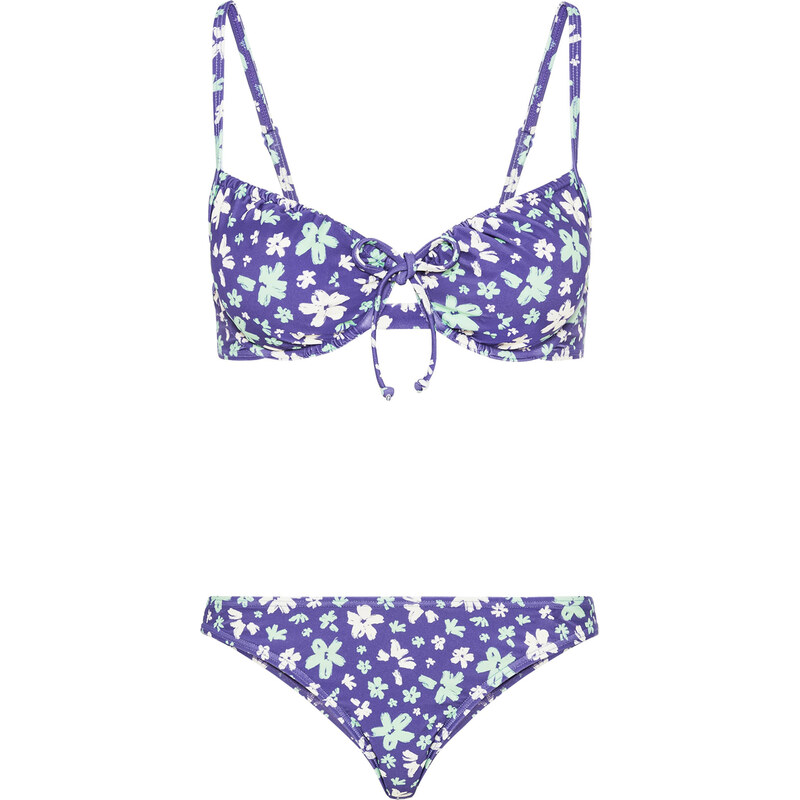 LSCN by LASCANA Bikiny Cecily indigo / mátová / bílá