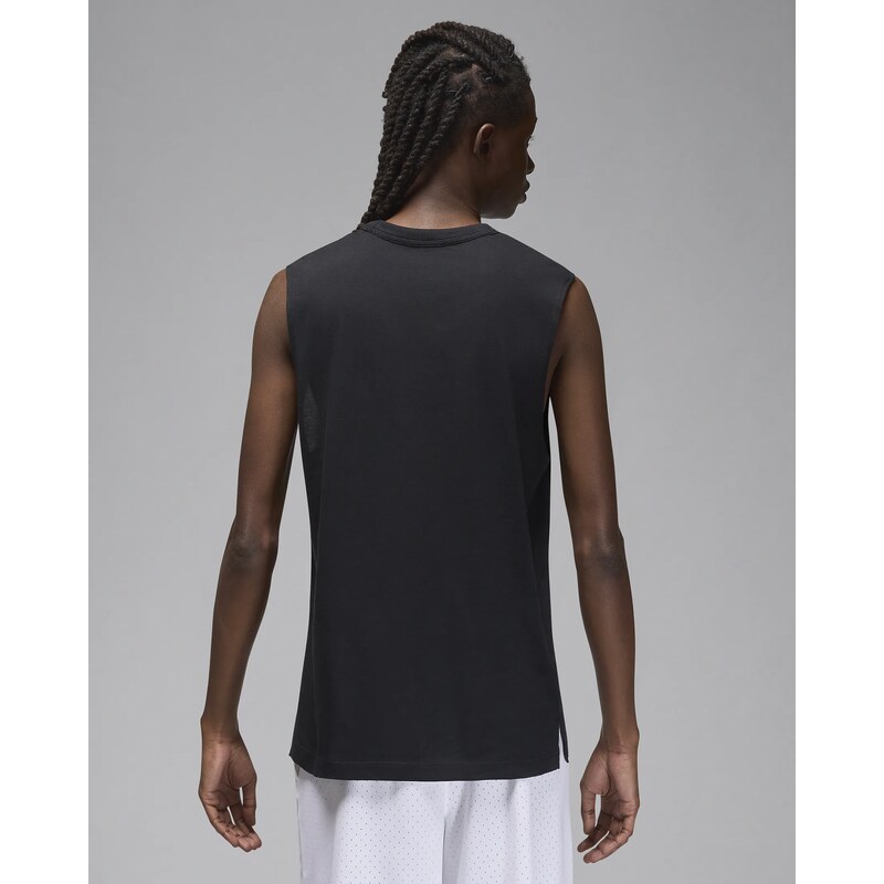 Jordan Sport Men Dri-FIT Sleeveless Shirt BLACK/WHITE 010