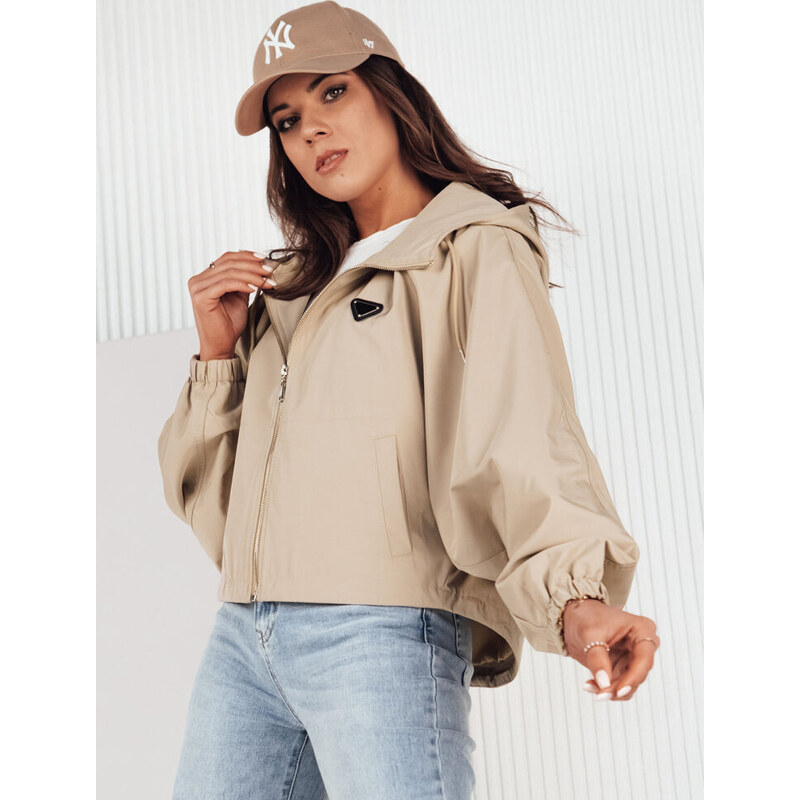 BASIC Béžová oversize lehká bunda CATRAL 90259276