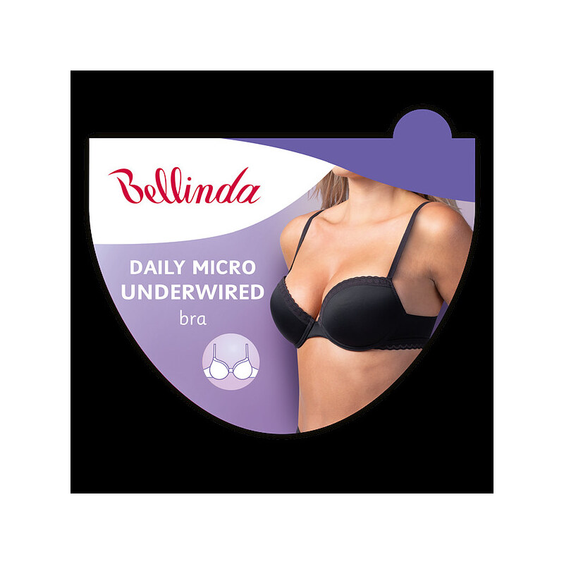Dámská podprsenka s kosticí DAILY MICRO UNDERWIRE BRA - BELLINDA