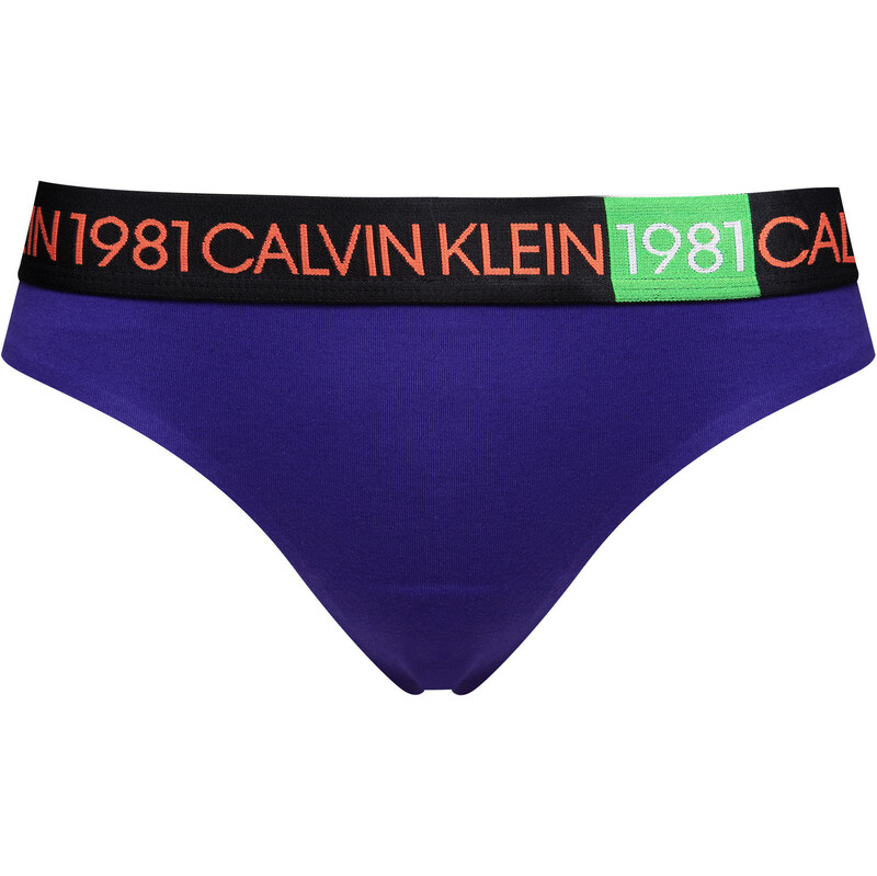 Dámská tanga QF5448E-9VZ - Calvin Klein
