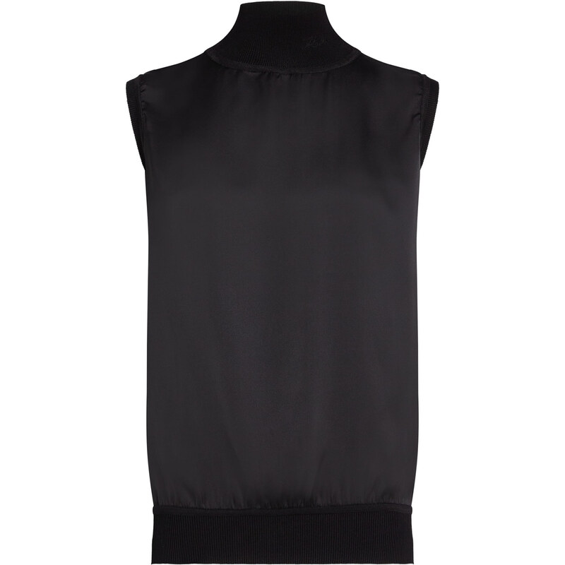 Karl Lagerfeld Top černá