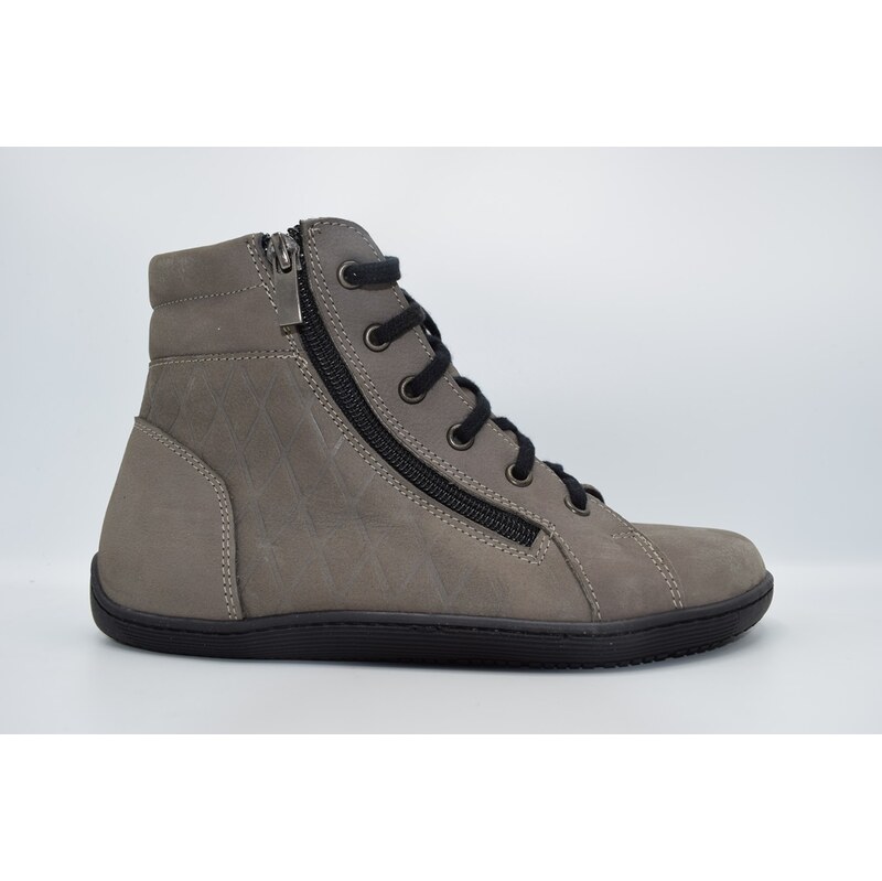 PEON dámská barefoot zimní obuv KB/1242-6 šedá