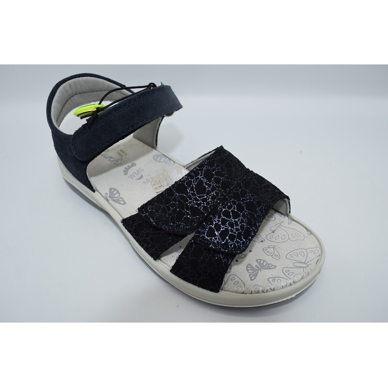 Salamander Lurchi Lurchi dětský sandál Fiori 74L2003019 navy
