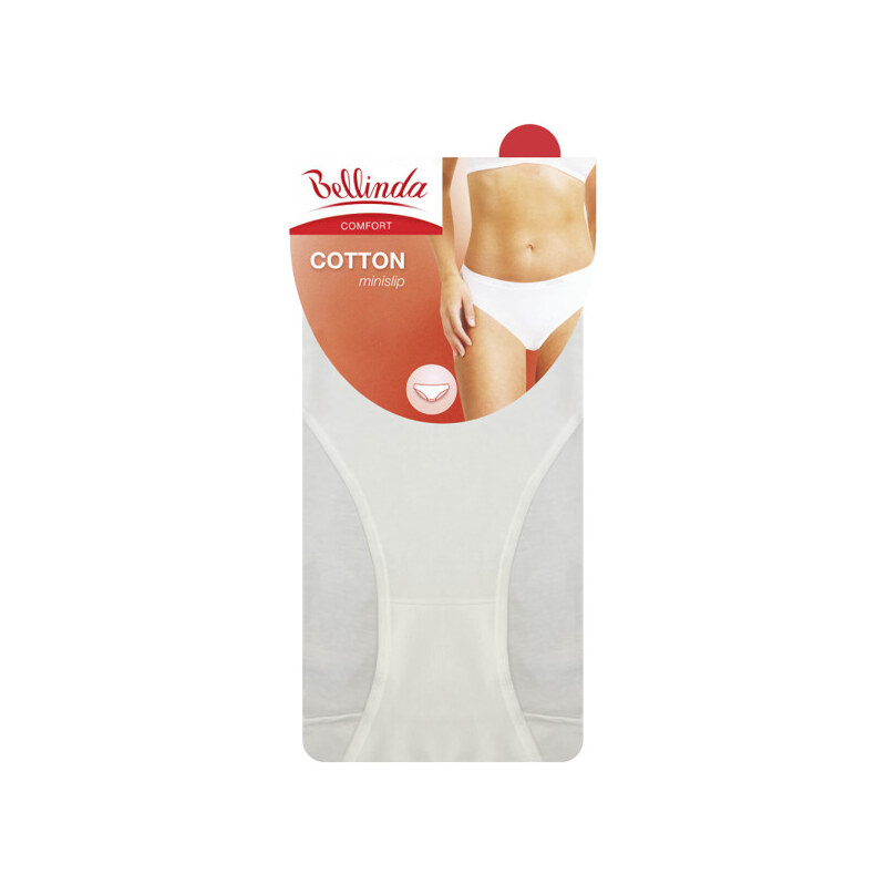 Dámské kalhotky COTTON MINISLIP - BELLINDA - bílá