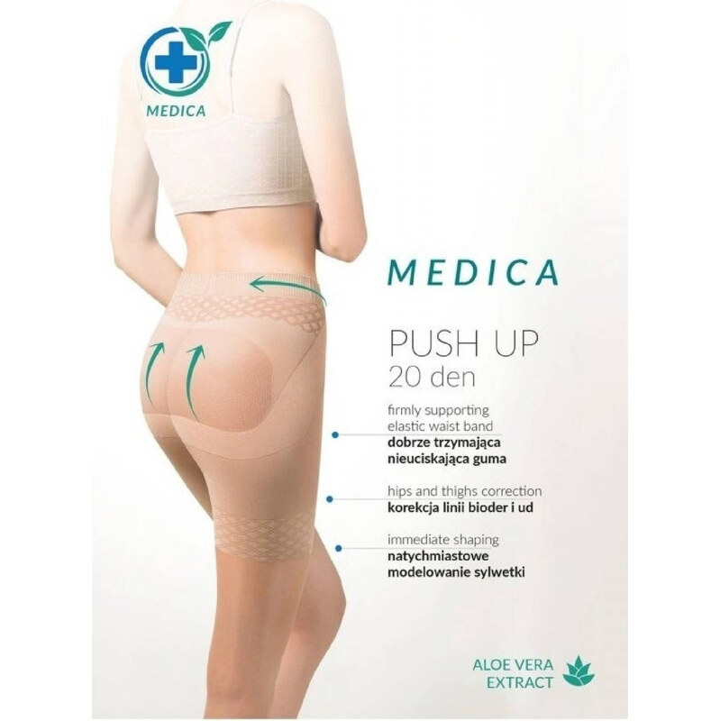 Dámské tvarující punčochy Medica Push-up 20 den code 127 - Gabriella 104302424