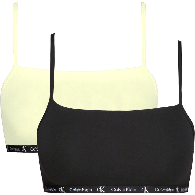 Dámská sportovní podprsenka 2Pack QF7215E-BP5 - Calvin Klein 104302627