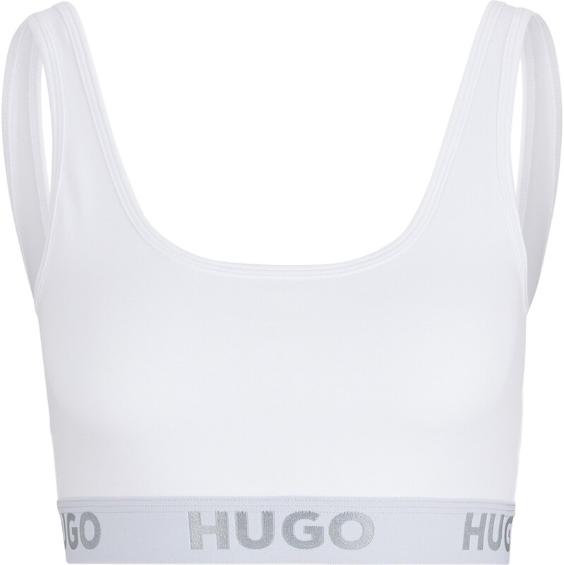 BOSS Dámská sportovní podprsenka Sporty Logo 50469631-100 - HUGO 104302648
