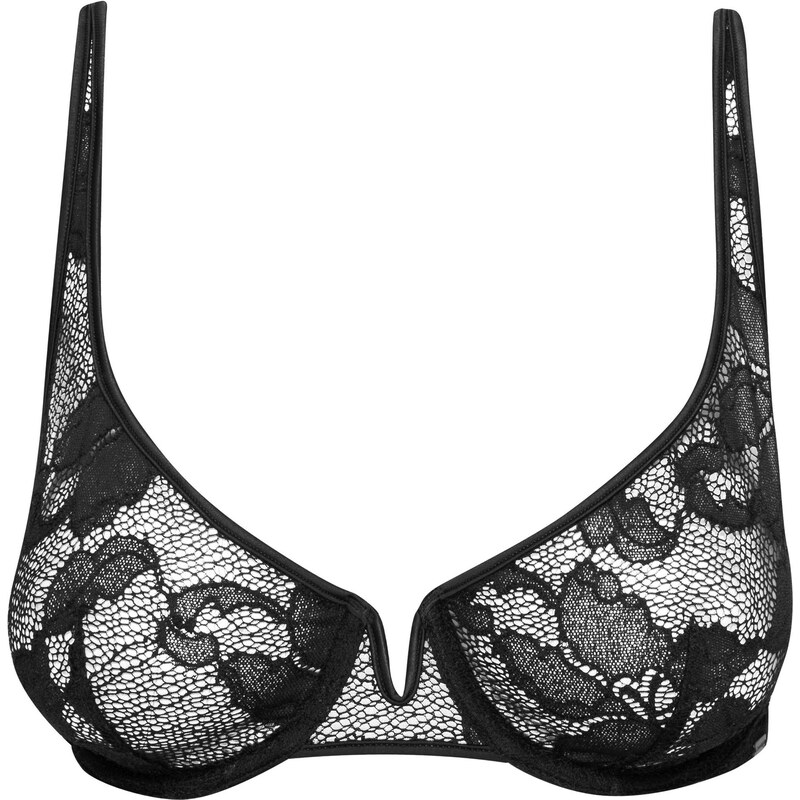 Dámská nevyztužená podprsenka Unlined Balcon QF4780E - Calvin Klein 104302686