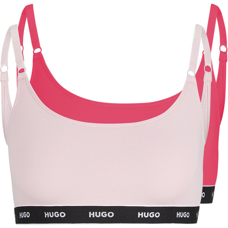 2Pack sportovních podprsenek BOSS 50480158-692 - HUGO 104302749